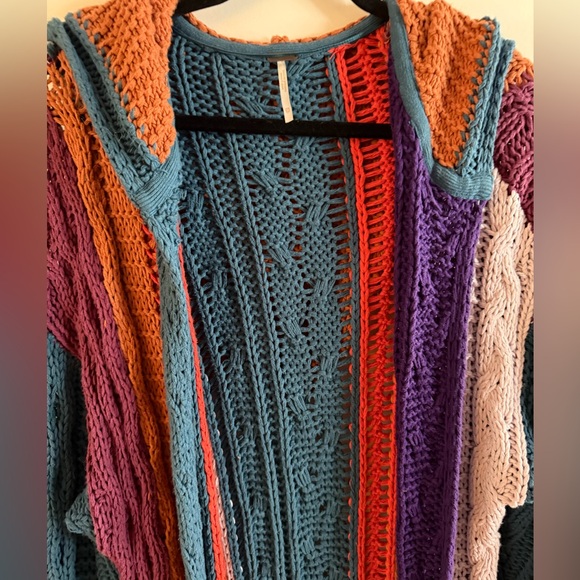 Free People Hearts On Fire Cardi - Picture 4 of 7